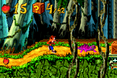 Crash Bandicoot Advance screenshot 3 for GameBoy Advance